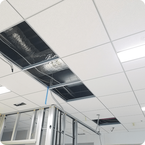 造作間仕切・天井設置工事