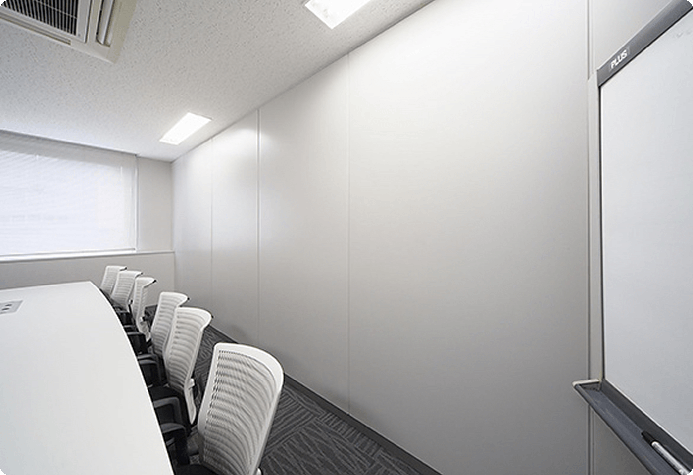 不燃スチールパーティション工事