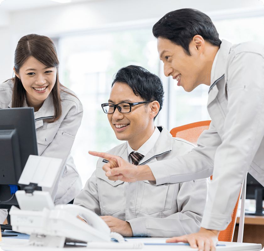 人と産業をつなぎ、成長するオフィス環境。